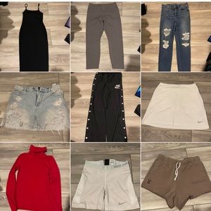 clothes that are worn once or new with tags on my depop @j0anaaa